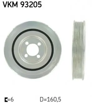 VKM93205 Ременный шкив, коленчатый вал VKM 93205 SKF SKF подбор по vin на Brocar