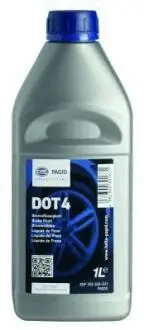 8DF355360021 Тормозная жидкость DOT4 (1L) HELLA подбор по vin на Brocar