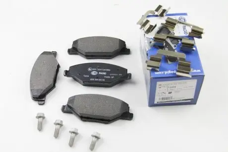 8DB355020521 Комплект гальмівних колодок, дискове гальмо HELLA підбір по vin на Brocar