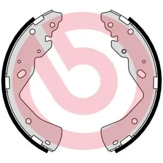 S49527 Колодки тормозные барабанные /комплект 4 шт/ BREMBO підбір по vin на Brocar