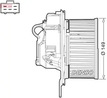 DEA32005 DMUCHAWA VAG DENSO підбір по vin на Brocar