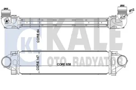 344930 FORD Інтеркулер Mondeo IV,S-Max 2.5 06-,LANDROVER Discovery Sport,Freelander II,RangeRover Evoque KALE OTO RADYATOR підбір по vin на Brocar