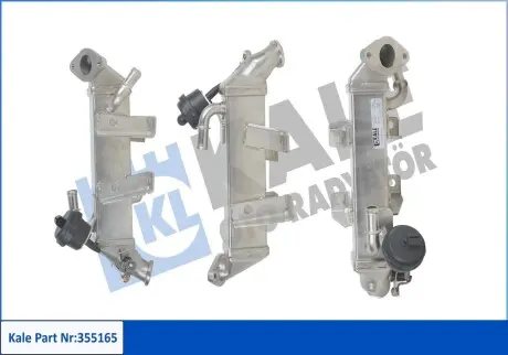 355165 Радиатор EGR Grand Scenic III,Koleos I,Laguna II,III,Master III,MeganeIII 2.0/2.3dCi KALE OTO RADYATOR підбір по vin на Brocar