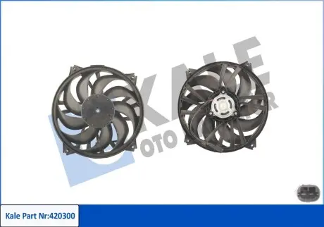 420300 Вентилятор радіатора Berlingo,Xsara 1.4/2.0HDI 02-,Peugeot Partner KALE OTO RADYATOR підбір по vin на Brocar