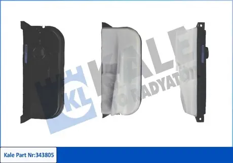 343805 HYUNDAI Розширювальний бачок Tucson 2.0/2.7 04-,Kia Sportage KALE OTO RADYATOR підбір по vin на Brocar