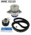 К-кт ГРМ(помпа + ремінь + ролик натягу) VW SEAT SKODA VKMC 01110