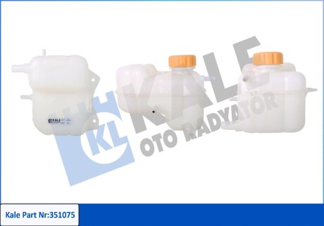 351075 CHEVROLET Расширительный бачок Lacetti 1.4/1.8 04- KALE OTO RADYATOR підбір по vin на Brocar