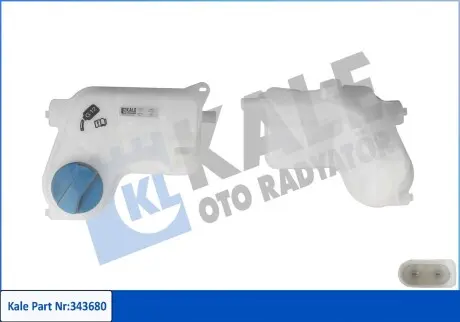 343680 Бачок охлаждающей жидкости Audi A4,A6,Passat KALE OTO RADYATOR подбор по vin на Brocar