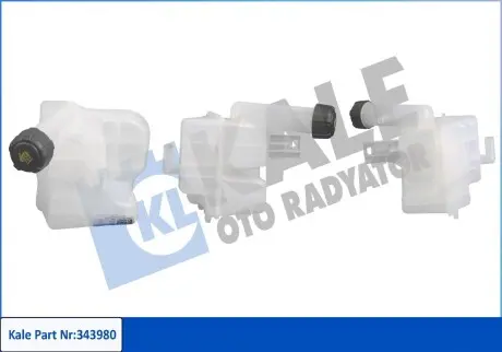 343980 Розширювальний бачок Laguna II 01- KALE OTO RADYATOR підбір по vin на Brocar