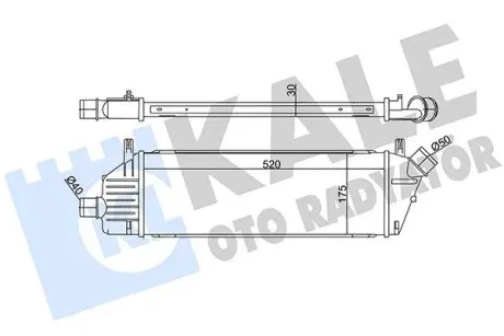 342360 Інтеркулер Micra III 1.5dCi 03- KALE OTO RADYATOR підбір по vin на Brocar