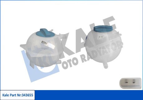 343655 Расширительный бачок Polo 94- KALE OTO RADYATOR підбір по vin на Brocar