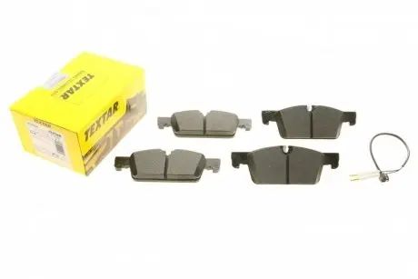 2522204 Колодки тормозные (передние) Peugeot 508/SW 10-18 (155.3x54.9/60.3x16) (+датчик) Q+ TEXTAR подбор по vin на Brocar