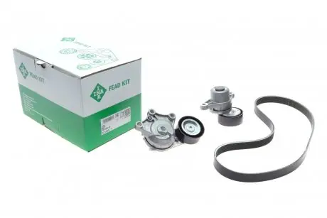 529032310 Комплект ременя генератора Citroen C3/C4/Peugeot 2008/208 1.4/1.6D 09- (6PK1020) INA підбір по vin на Brocar