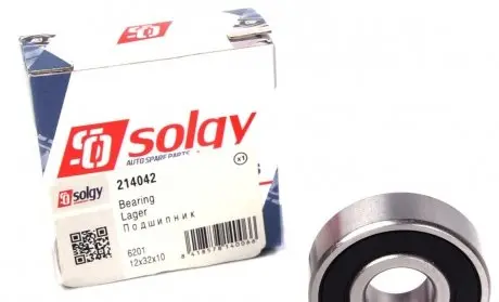 214042 Підшипник (12x32x10) SOLGY підбір по vin на Brocar