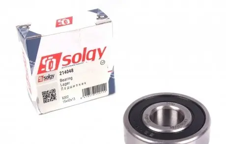 214048 Подшипник (15x42x13) SOLGY підбір по vin на Brocar