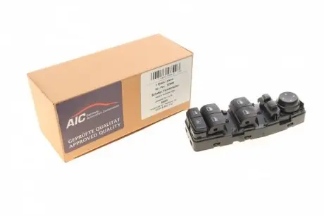 57899 Кнопка стеклоподъемника BMW 3 (F30/F80) 11- (блок) AIC подбор по vin на Brocar