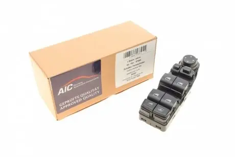 57895 Кнопка склопідіймача BMW 5 (F07/F10) 09- (блок) AIC підбір по vin на Brocar