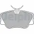 Тормозные колодки передн. W124201 (LP608 с датч.) LP499