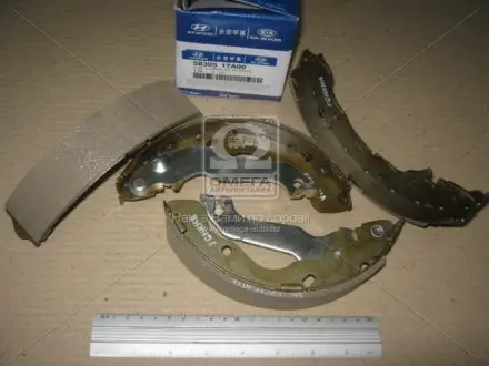 5830517A00 Колодка гальм. барабан. (вир-во Mobis) HYUNDAI / KIA подбор по vin на Brocar