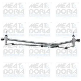 227048 NAPĘD WYCIERACZEK OPEL MOVANO B (X62), RENAULT MASTER III 02.10-> PRZÓD MEAT&DORIA підбір по vin на Brocar