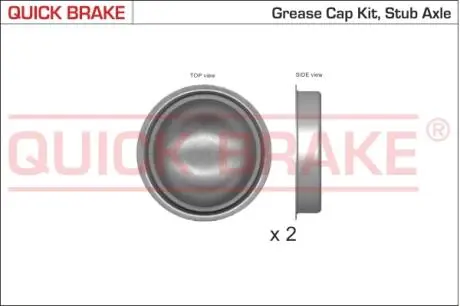 9822K 9822K QUICK BRAKE Пылезащитные колпачки для ступицы QUICK BRAKE подбор по vin на Brocar