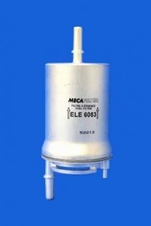 ELE6063 ELE6063 Фильтр топлива (аналогWF8311/KL176/6D) MECAFILTER подбор по vin на Brocar