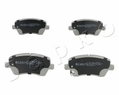 50800 Колодки тормозные дисковые Nissan Micra iv 1.2 (10-),Nissan Micra iv 1.2 (11-) (50800) JAPKO JAPKO подбор по vin на Brocar
