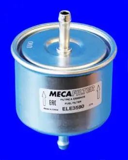 ELE3580 ELE3580 Фільтр палива (аналогWF8098/KL186) MECAFILTER підбір по vin на Brocar