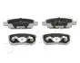 51508 Колодки тормозные дисковые Mitsubishi Lancer 1.6 (03-08),Mitsubishi Lancer 2.0 (03-07) (51508) JAPKO JAPKO підбір по vin на Brocar