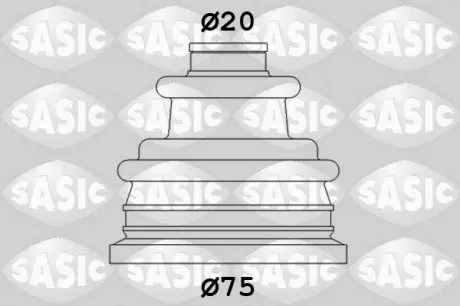 4003404 4003404 SASIC - Пыльник приводного вала SASIC подбор по vin на Brocar