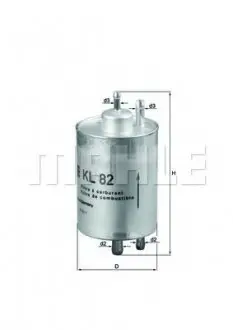 KL822 KL82/2 !!!Заменено на KL254 (MAHLE) MAHLE / KNECHT подбор по vin на Brocar
