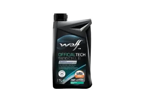 1048179 OFFICIALTECH 5W30 C3 LL III 1Lx12 (NEW) WOLF подбор по vin на Brocar