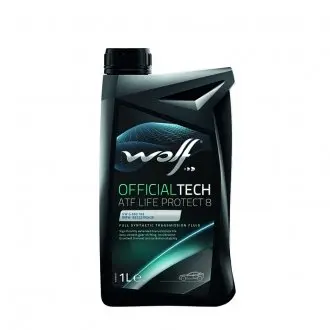 8326479 OFFICIALTECH ATF LIFE PROTECT 8 1Lx12 WOLF подбор по vin на Brocar