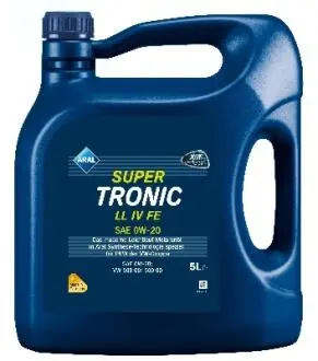 15BA62 Олива двигуна 5L Aral SuperTronic LL IV SAE 0W20 ARAL підбір по vin на Brocar
