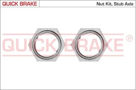 9802K 9802K QUICK BRAKE Гайки для ступиці QUICK BRAKE підбір по vin на Brocar