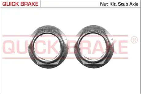 9803K 9803K QUICK BRAKE Гайки для ступицы QUICK BRAKE подбор по vin на Brocar