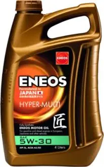 EU0033301N ENEOS HYPER-MULTI 5W-30 (4Lx4) Eneos подбор по vin на Brocar