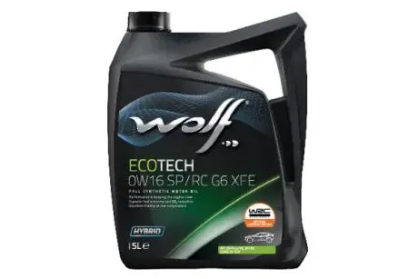 1047250 ECOTECH 0W16 SP/RC G6 XFE 5Lx4 WOLF подбор по vin на Brocar