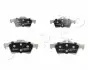 51005 Колодки тормозные дисковые Mazda 3 2.3 (06-09),Opel Vectra b 2.2 (00-03),Opel Ve JAPKO підбір по vin на Brocar