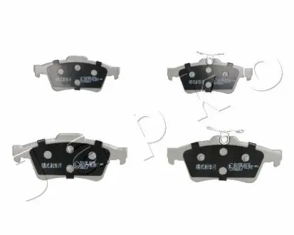 51005 Колодки тормозные дисковые Mazda 3 2.3 (06-09),Opel Vectra b 2.2 (00-03),Opel Ve JAPKO подбор по vin на Brocar