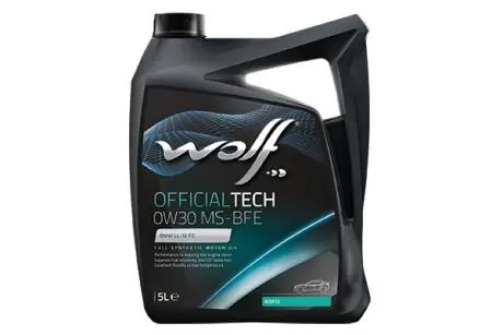 8336515 OFFICIALTECH 0W30 MS-BFE 5Lx4 WOLF підбір по vin на Brocar