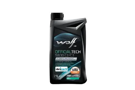 8332371 OFFICIALTECH 5W30 C2/C3 1Lx12 WOLF подбор по vin на Brocar