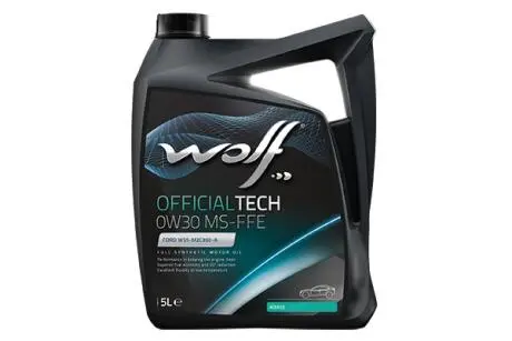 8333910 Масло моторное Wolf OFFICIALTECH 0W-30 MS-FFE, 5 л WOLF подбор по vin на Brocar