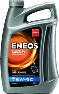 EU0080301N Масло трансмисс. 75W-90 ENEOS GEAR OIL API GL-5, 4л, синт. Eneos подбор по vin на Brocar