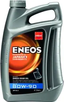 EU0090301N ENEOS GEAR OIL 80W-90 (4Lx4) Eneos подбор по vin на Brocar