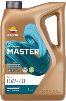 RPP0004DFB RP MASTER ECO V 0W-20 (5x5L) Repsol підбір по vin на Brocar