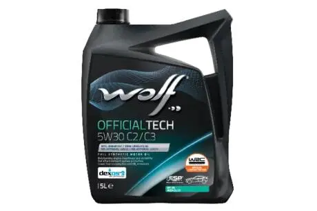 8332579 OFFICIALTECH 5W30 C2/C3 5Lx4 WOLF подбор по vin на Brocar