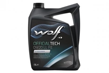 8331336 OFFICIALTECH 0W20 LL FE 5Lx4 Wolf підбір по vin на Brocar