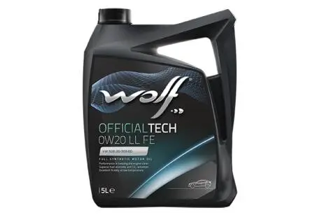 8331336 OFFICIALTECH 0W20 LL FE 5Lx4 WOLF подбор по vin на Brocar