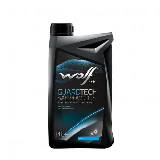 8303104 GUARDTECH SAE 80W GL 4 1Lx12 WOLF підбір по vin на Brocar